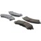 Centric Parts POSI-QUIET CERAMIC BRAKE PADS WITH SHIMS 105.6092 - alternate 2
